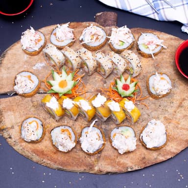 12 Vulcano, 6 Tropical Roll, 6 Tokio, 6 Pereira.