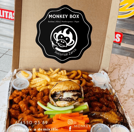 Monkey Wings Sucursal Zarco