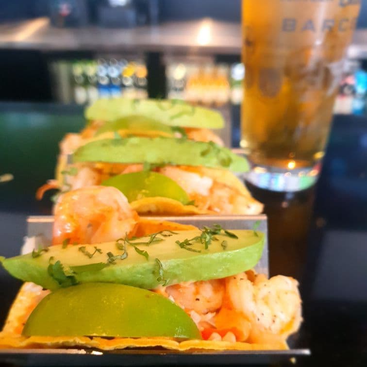 Orden de Tacos de Camarón Picante Medio 3 uds