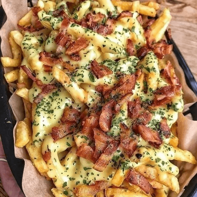 Papas con Tocineta