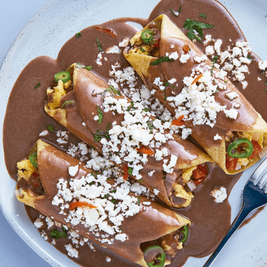 ENFRIJOLADAS VEGANAS