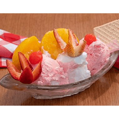 DURAZNOS CON HELADO
