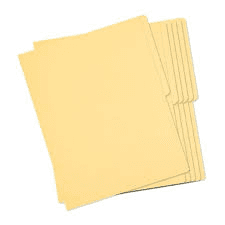 Carpeta Crema T/Oficio
