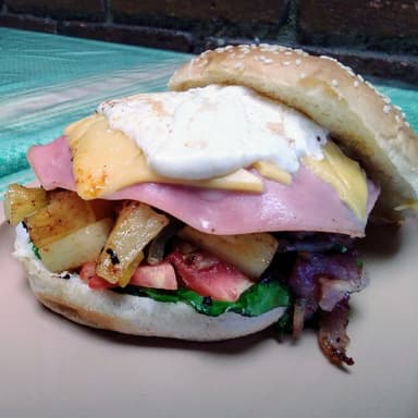 Hamburguesa Tocino