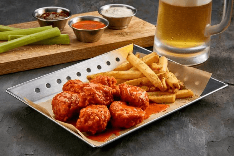 Boneless con Papas