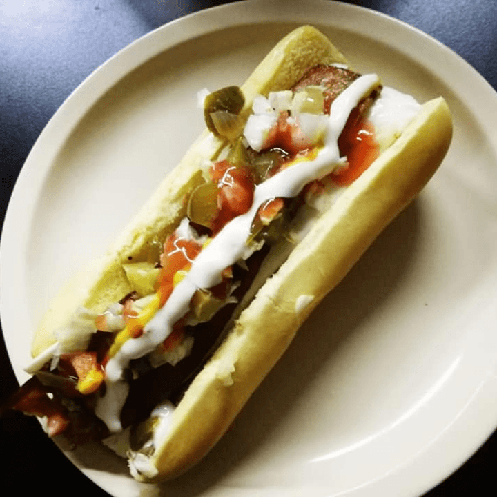 Hot Dog ChampiQueso