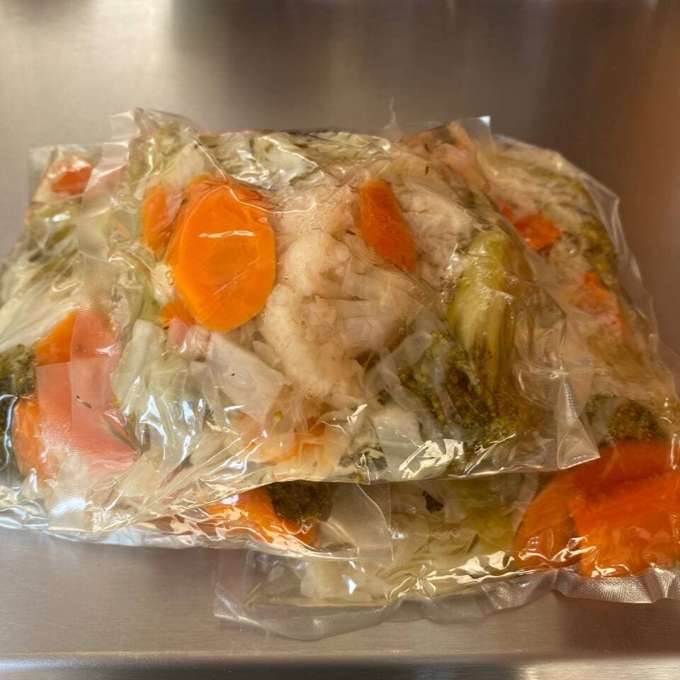 Brócoli y coliflor.