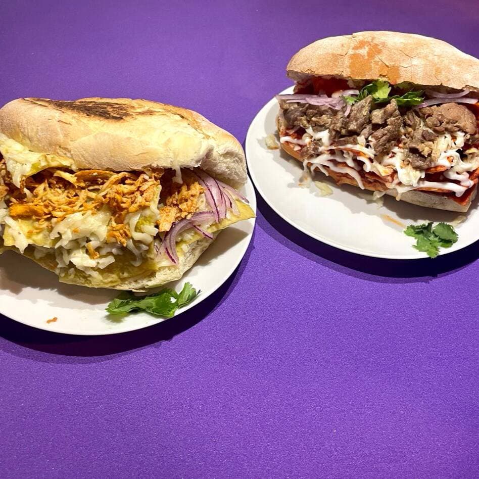 Torta Chilaquiles Sencilla