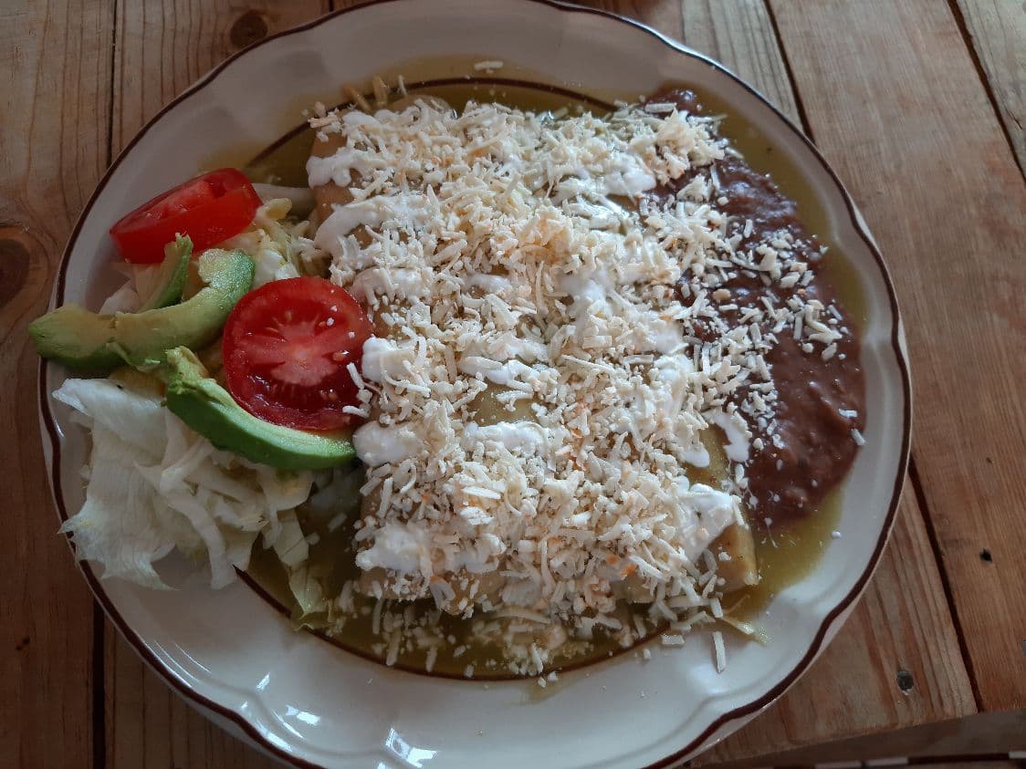Enchiladas Verdes