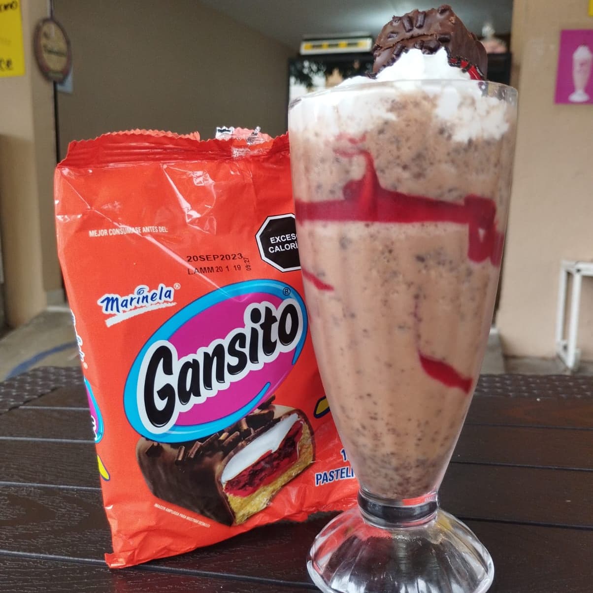 Frappé de Gansito
