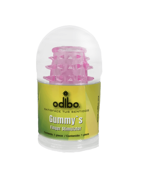 ODIBO GUMMYS FINGER STIMULATOR PINK