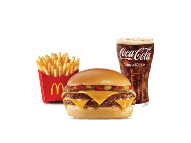 McCombo®  Doble Hamburguesa con Queso