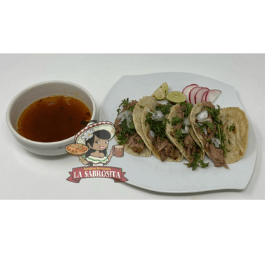 Tacos de Barbacoa de Res