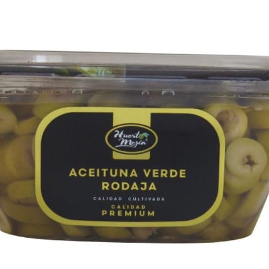Aceituna Verde en Rodajas