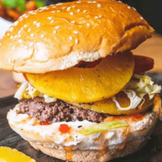 Hamburguesa Hawaiana