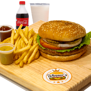 Combo Hamburguesa Arrachera