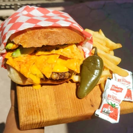 Hamburguesa Doritos