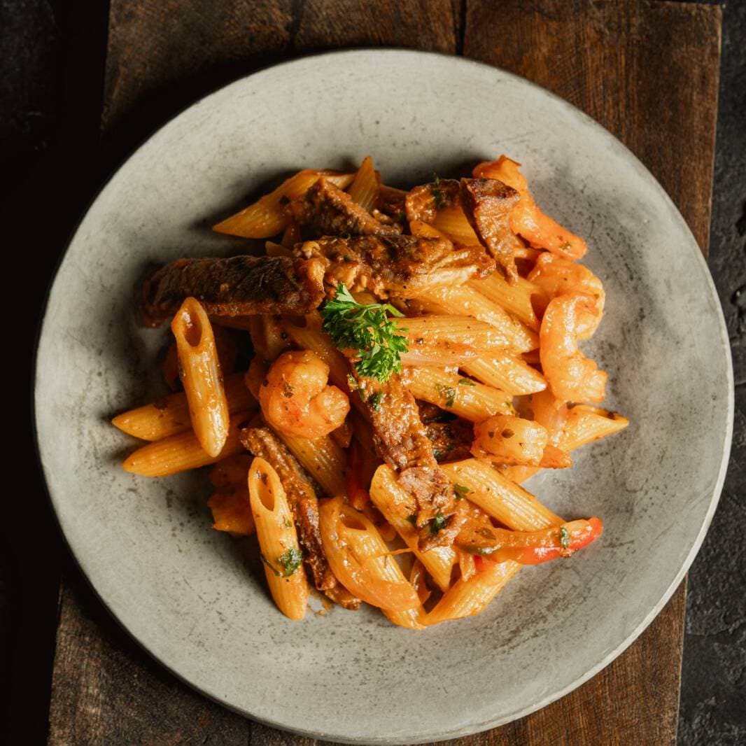 Pasta Mar y Tierra