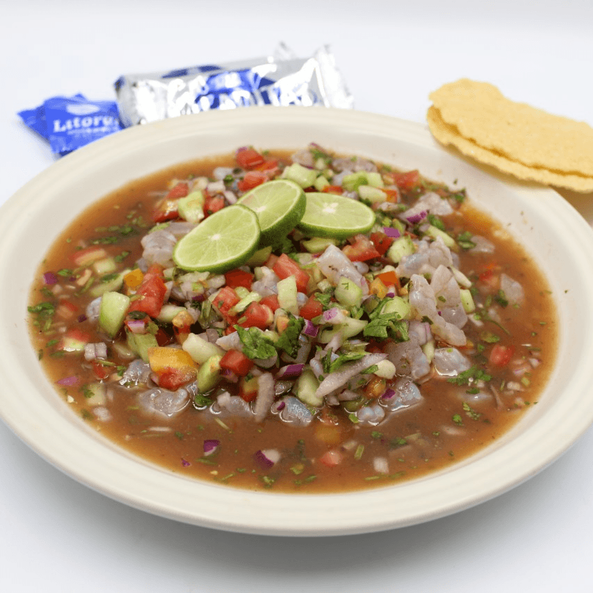 Litro Ceviche De Camaron Crudo