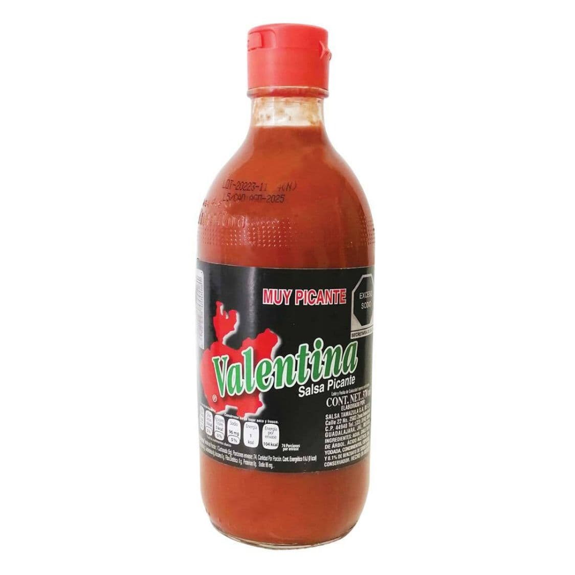 Salsa valentina Negra 370
