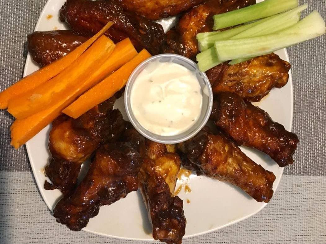 10 Alitas Fresa Habanero!