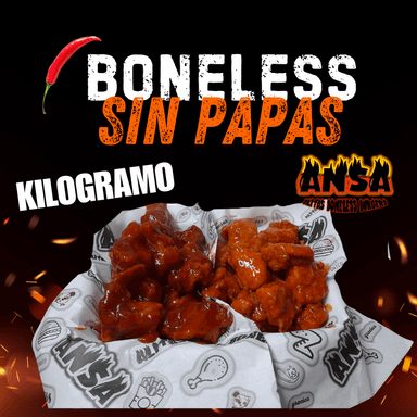 KILOGRAMO DE BONELESS NO INCLUYE PAPAS