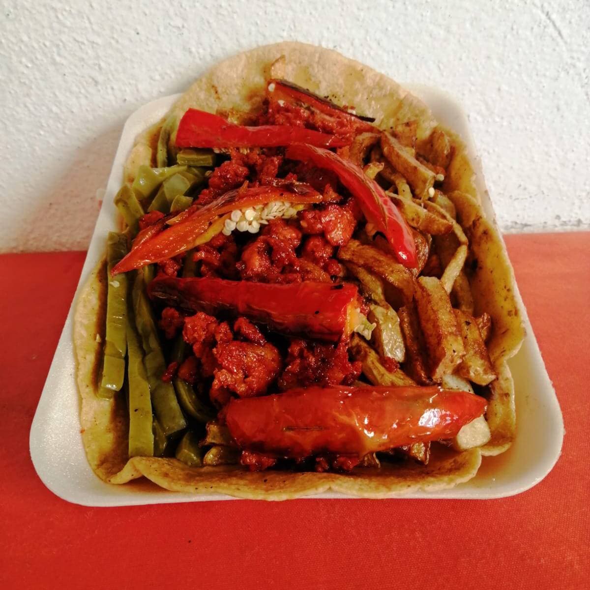 TACO DE LONGANIZA