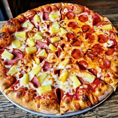 Maxi Dúo Hawaiana y Pepperoni Grande