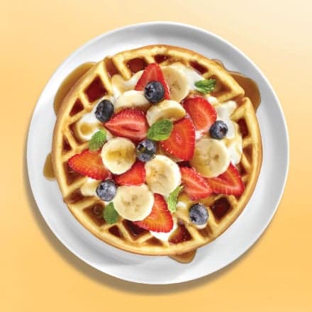 Waffle de Frutos Rojos