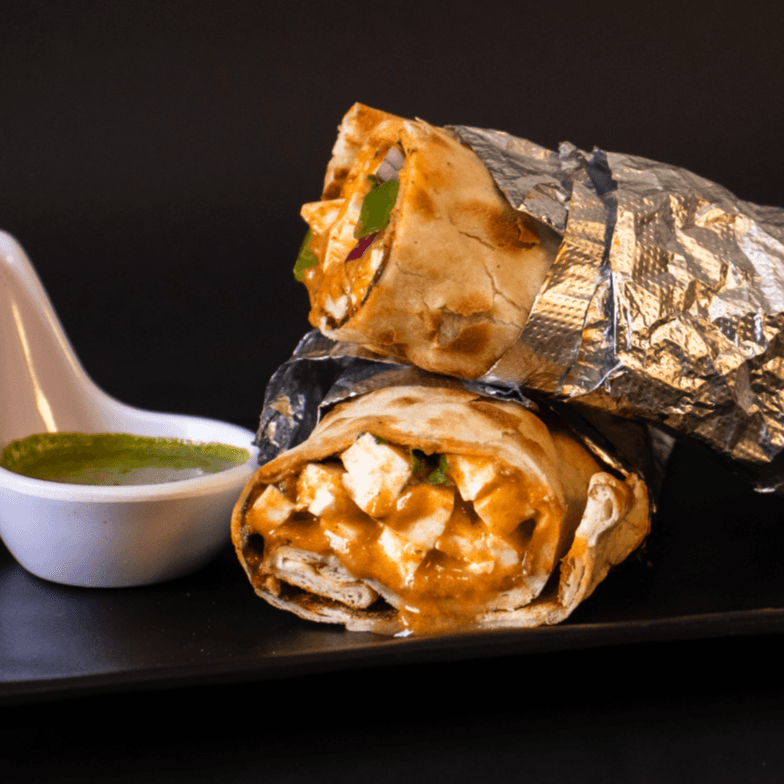 Paneer Butter Masala Burrito
