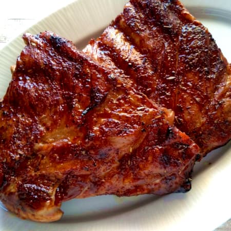 250 Gramos de Costilla de Cerdo Asado