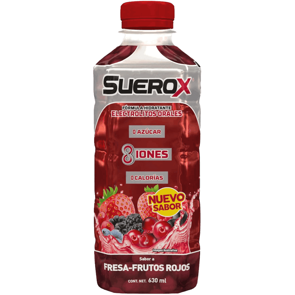 SUEROX FRESA - FRUTOS ROJOS 630ML