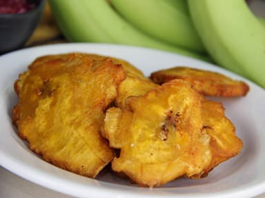 Tostones Patacones de Plátano.
