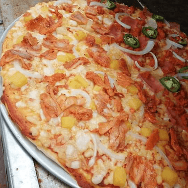 Pizza Redonda Jumbo Hawaiana o Tus Ingredientes Fa