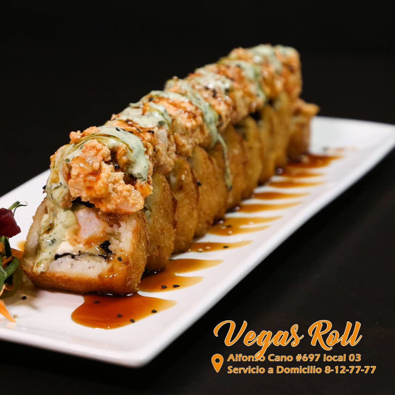 Las Vegas Roll cangrejo