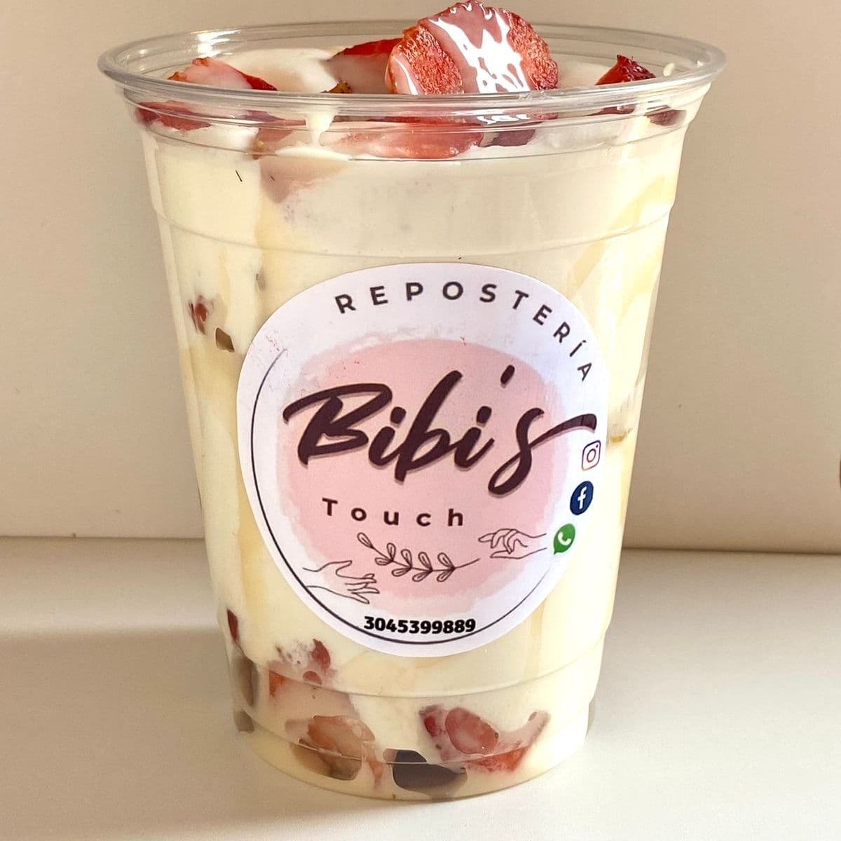 Fresas con Crema de 12 oz