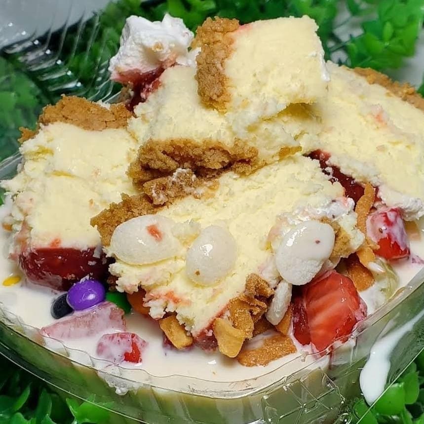 Bionico con trozos de algún postre