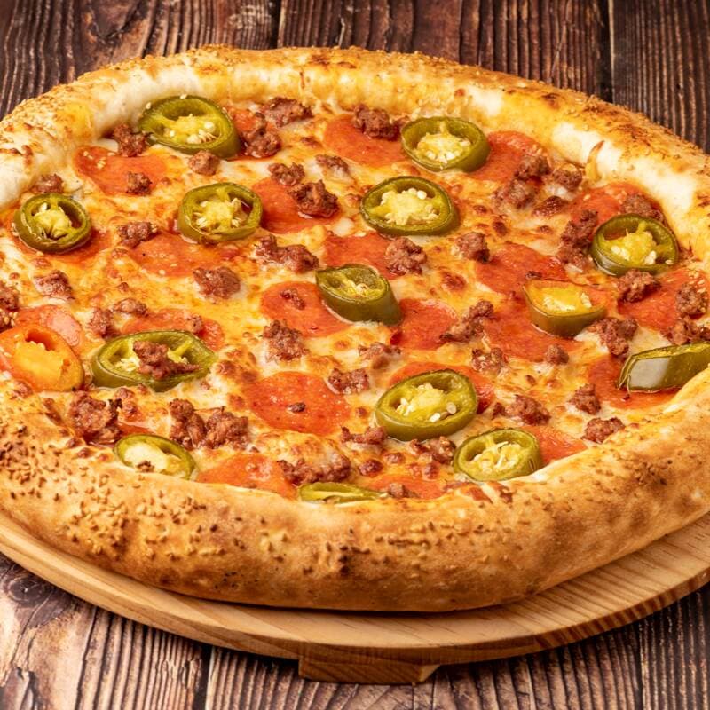 Pizza Grande con Orilla de Queso