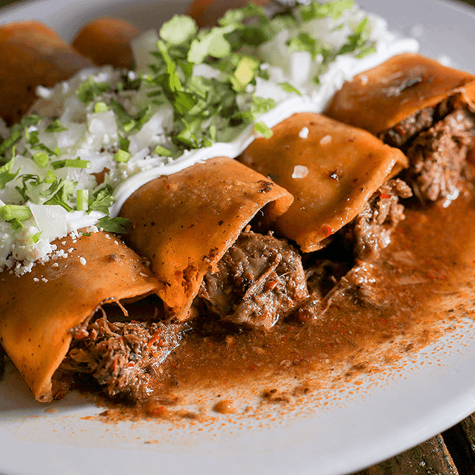 Enchiladas de birria