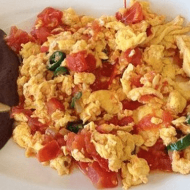 Huevos a la Mexicana