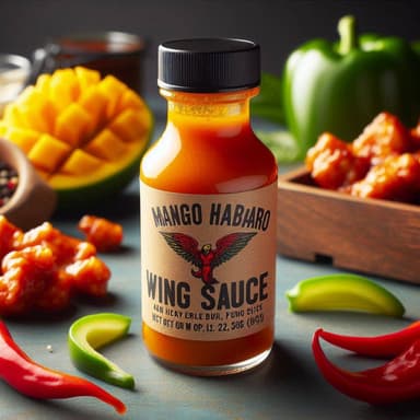 Salsa mango habanero