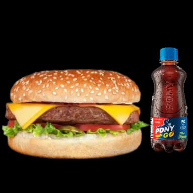 HAMBURGUESA +GASEOSA
