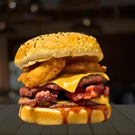 Doble BBQ-Bacon