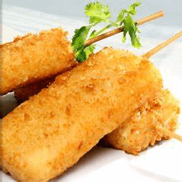 BROCHETAS CAMARON CON PHILA