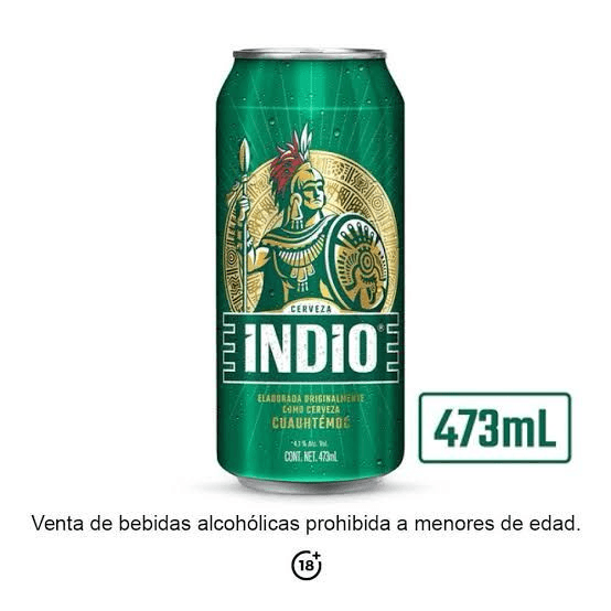 Indio Latón 473 Ml