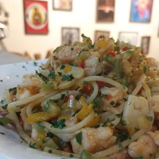 Spaghetti Camarones