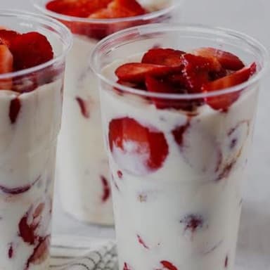Fresas con Crema Grande