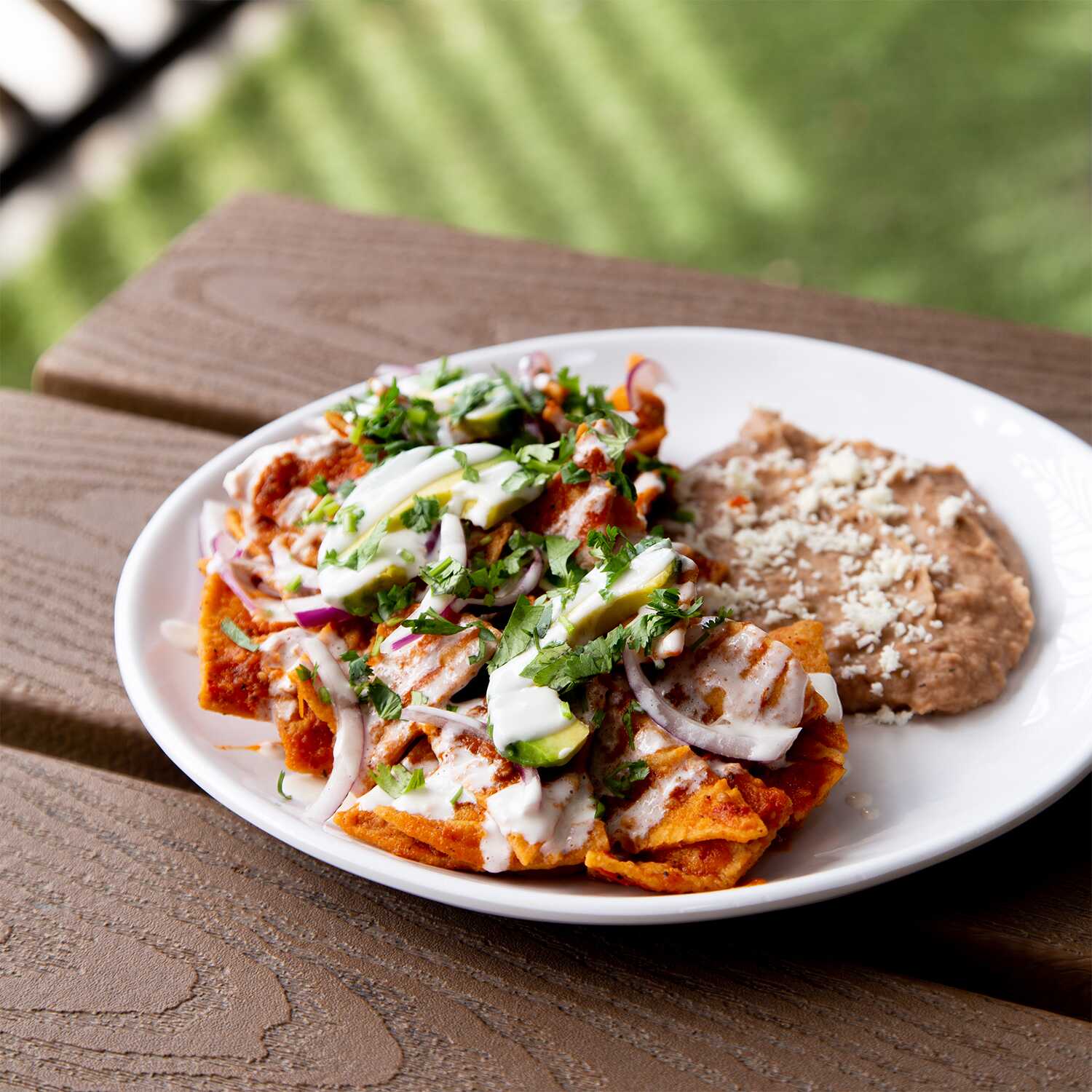 Chilaquiles de Chorizo
