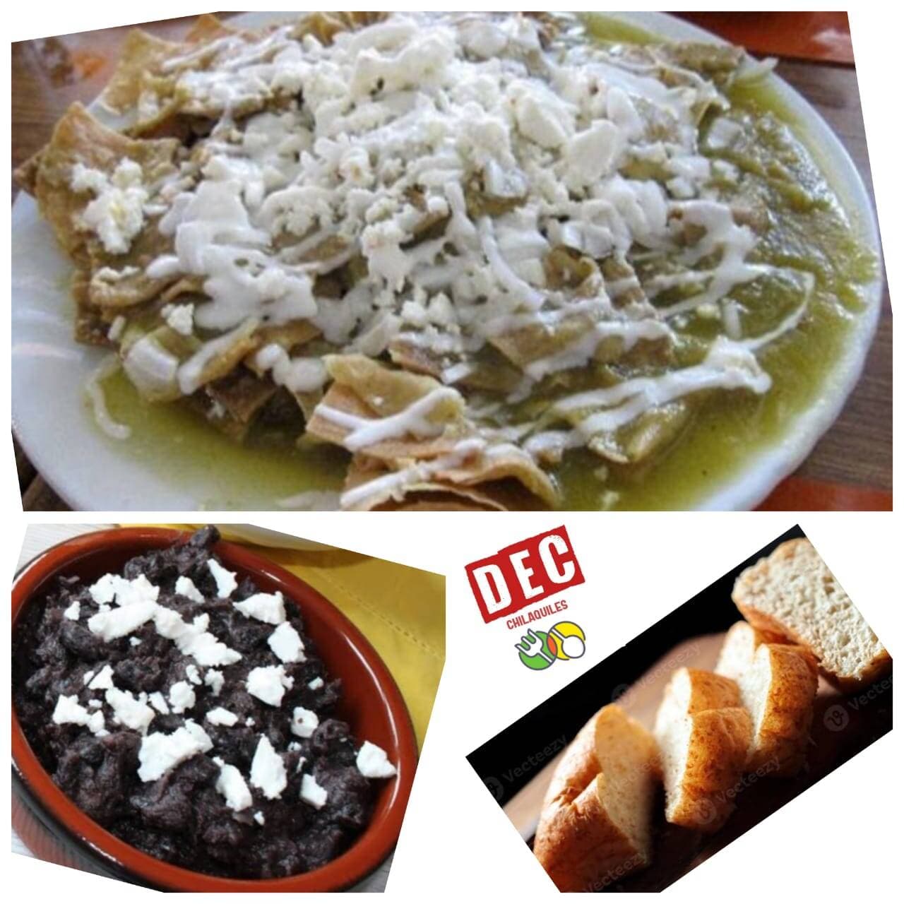 Chilaquiles Verdes con Pollo
