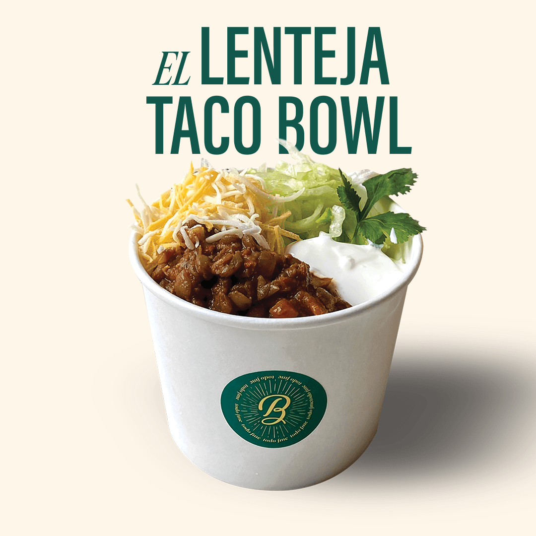 El Lentaja Taco Bowl